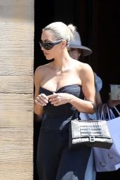 Kim Kardashian at Nobu in Malibu 09/01/2022