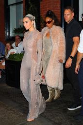 Kim Kardashian - Heads to the Fendi Show at NYFW in New York City 09/09/2022