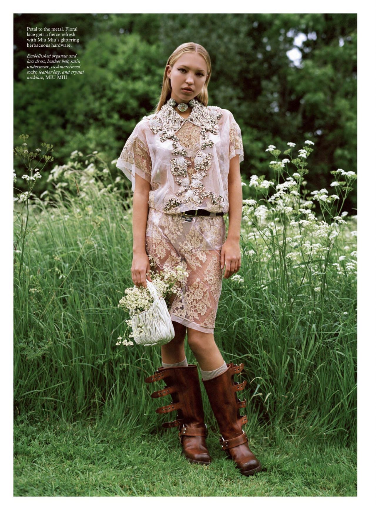 Lila Moss Vogue UK October 2022 Issue CelebMafia