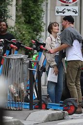 Lily Collins and Charlie McDowell   Paris 09 15 2022   - 5