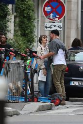 Lily Collins and Charlie McDowell   Paris 09 15 2022   - 21