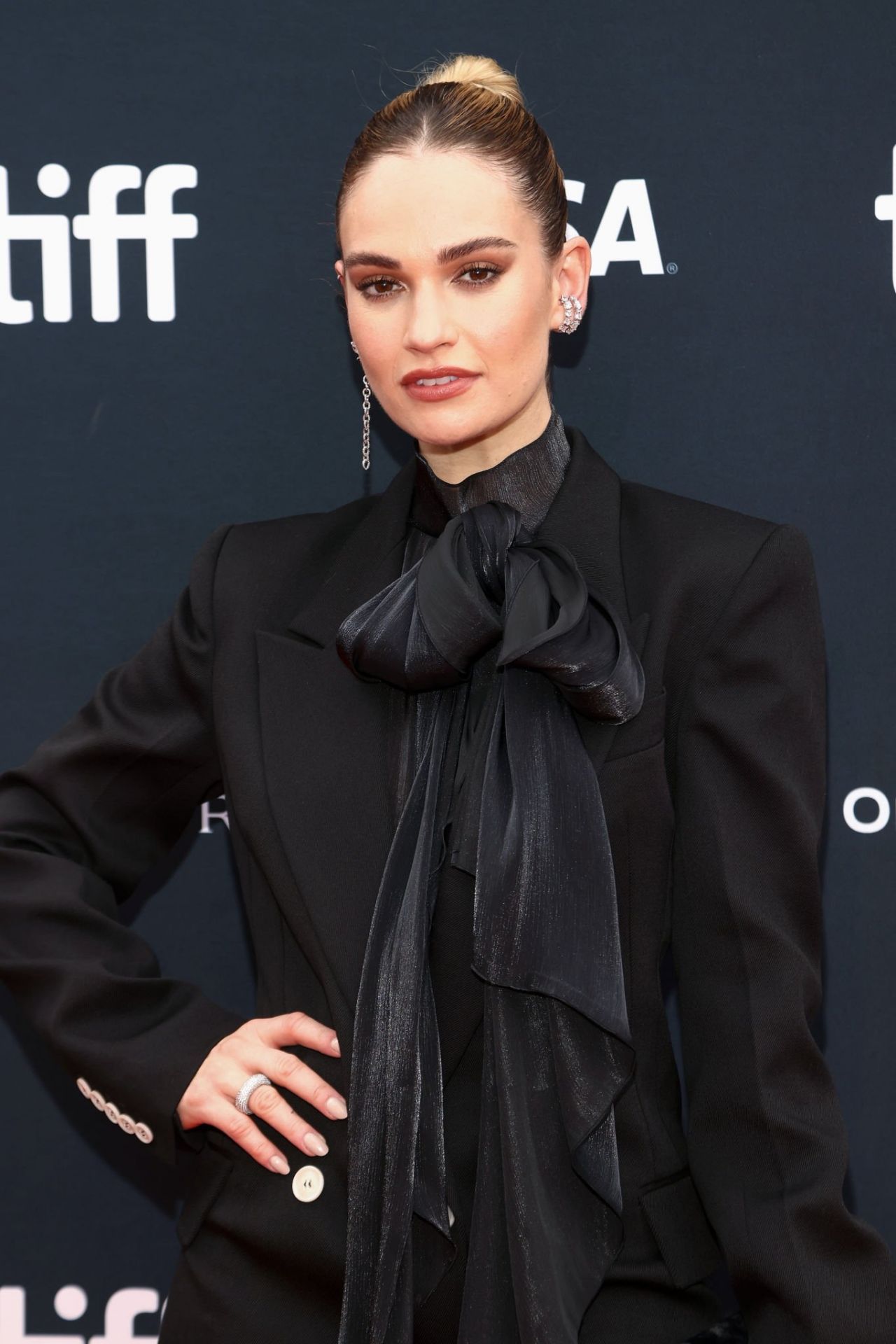 Lily James - 'What's Love Got To Do With It?' Premiere at TIFF in ...