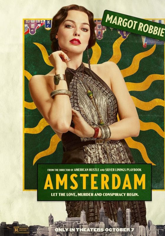 Margot Robbie - "Amsterdam" Poster and Photos 2022