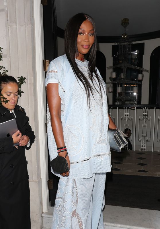 Naomi Campbell - Burberry Aftershow Party in London 09/26/2022