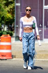 Nina Agdal - Pretty Little Thing Showroom in West Hollywood 09/26/2022