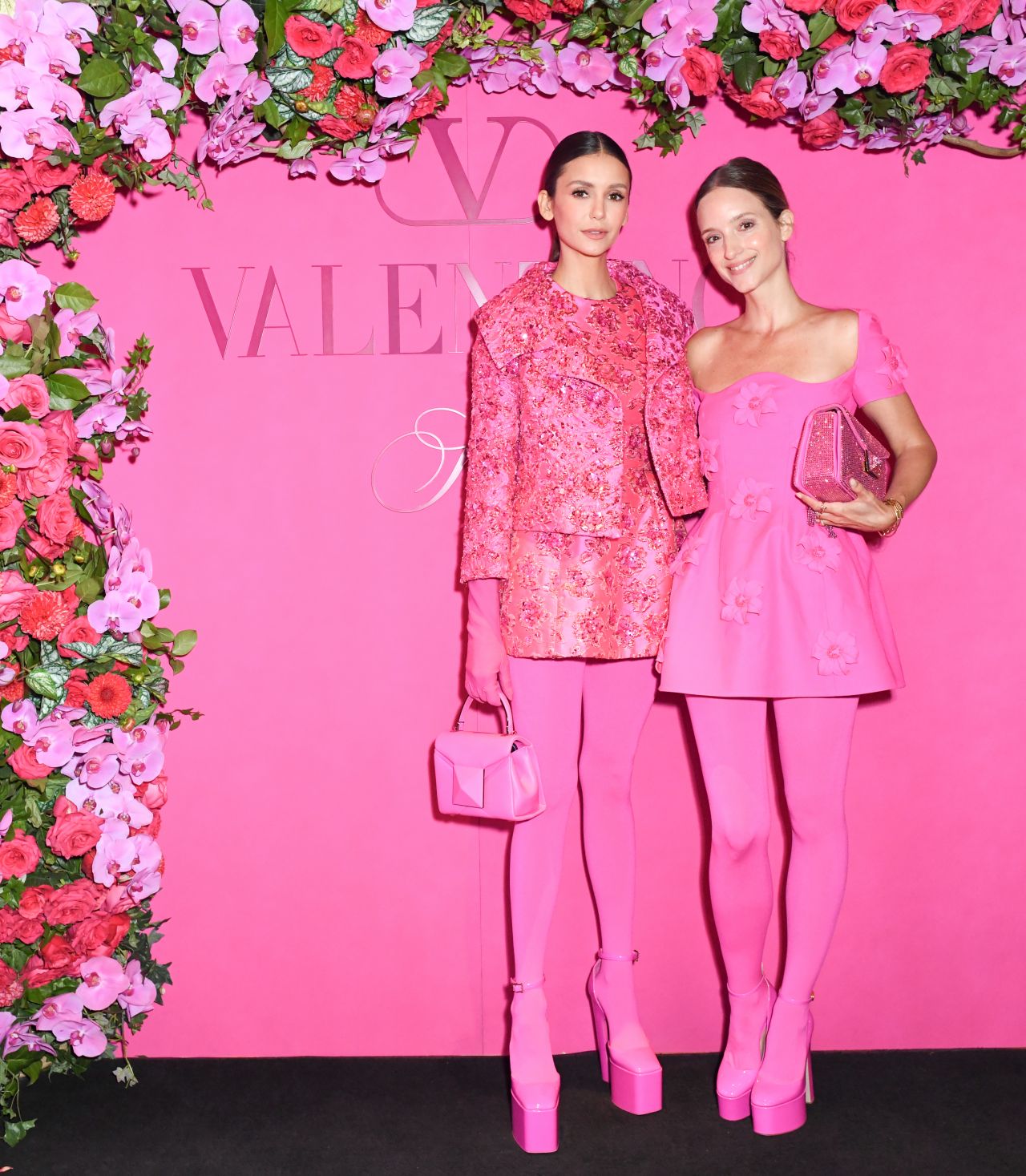 Nina Dobrev - Valentino Pink PP x Saks Luncheon in New York 09/15/2022