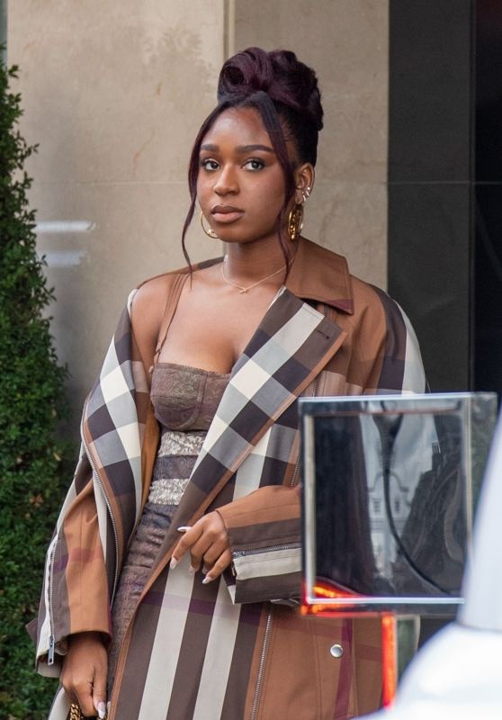 Normani in Burberry - London 09/28/2022