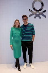 Olivia Palermo - Benetton Fashion Show in Milan 09/25/2022