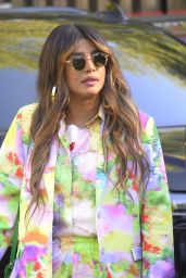 Priyanka Chopra Wears a Tie Dye Suit   Global Citizen Festival in NY 09 24 2022   - 66