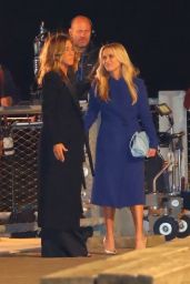 Reese Witherspoon and Jennifer Aniston - The Morning Show Set in Dumbo Brooklyn 09/29/2022