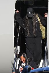 Rihanna - Van Nuys Airport in Los Angeles 08/14/2022