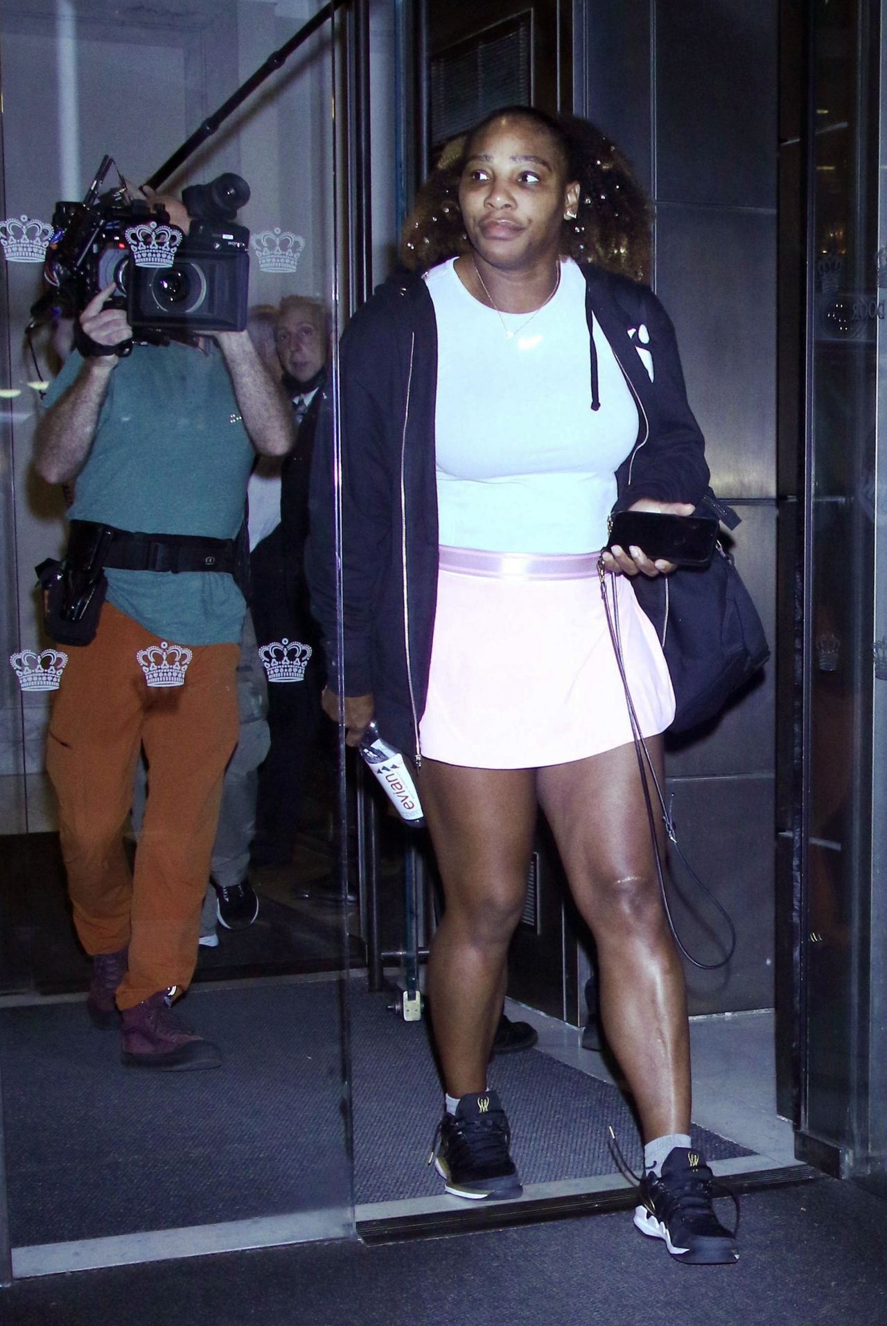 Serena Williams - Leaves Her Hotel in New York 08/31/2022.