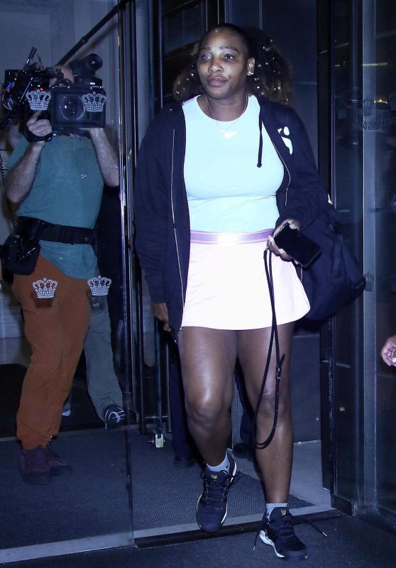 Serena Williams - Leaves Her Hotel in New York 08/31/2022