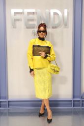 Shay Mitchell - Fendi Show at Milan Fashion Week 09/21/2022