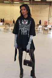 Simone Ashley - Burberry Fashion Show in London 09/26/2022