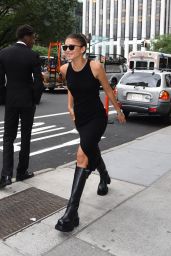 Zendaya Wears Knee high Leather Boots   Shopping in Manhattan 09 07 2022   - 91