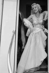 Ana de Armas - Photoshoots on the Set of "Blonde" September 2022