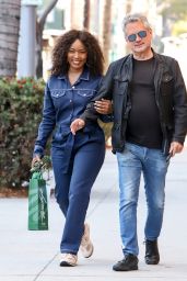 Angela Bassett - Out in Beverly Hills 10/10/2022