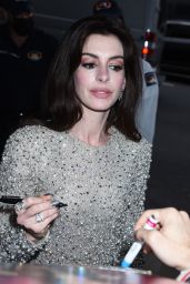 Anne Hathaway - Arrives for the "Armageddon Time" Premiere in New York 10/12/2022