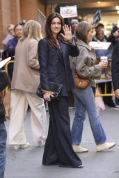 Anne Hathaway in a Denim Pantsuit   New York 10 12 2022   - 59