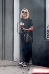 Ashley Benson in an All-Black Outfit in Beverly Hills 10/28/2022