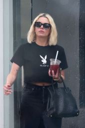 Ashley Benson in an All Black Outfit in Beverly Hills 10 28 2022   - 46