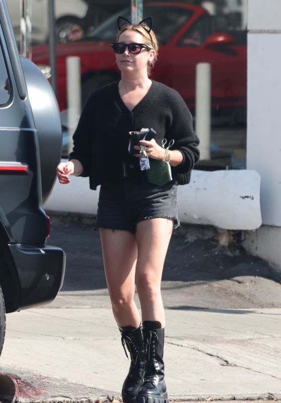 Ashley Tisdale - Out in Los Feliz 10/09/2022