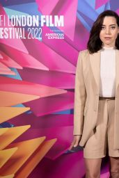 Aubrey Plaza - Screen Talk at BFI London Film Festival 10/10/2022