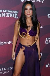 Becky G – Darren Dzienciol’s CARN*EVIL Halloween Party in LA 10/29/2022