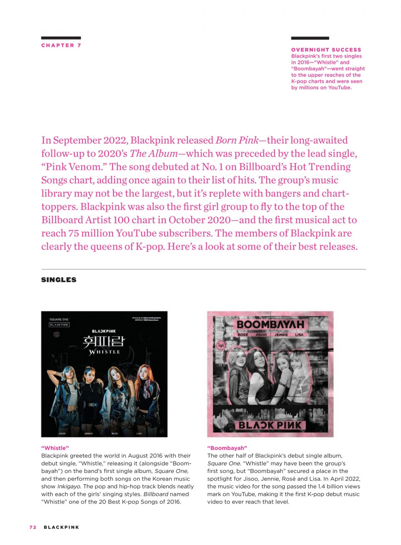 Blackpink - The Unofficial Fan Book 2022 • CelebMafia