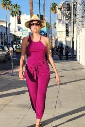 Blanca Blanco in a Pink Eva Varro Jumpsuit in Beverly Hills 09 30 2022   - 83