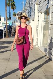 Blanca Blanco in a Pink Eva Varro Jumpsuit in Beverly Hills 09 30 2022   - 74