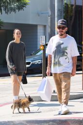 Cara Santana and Shannon Leto - Shopping in West Hollywood 10/09/2022
