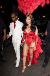 Cardi B - Arrives to Her Birthday Party in LA 10/11/2022