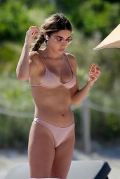 Chantel Jeffries in a Bikini in Miami 10/27/2022