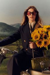 Daisy Edgar-Jones - The Gucci GG Marmont Handbags Collection Campaign October 2022