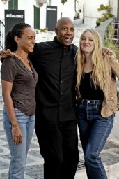 Dakota Fanning, Gaia Scodellaro and Denzel Washington - "The Equalizer 3" Photocall in Atrani 10/19/2022
