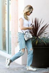 Denise Richards in Ripped Jeans in Malibu 10/20/2022