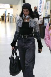 Dua Lipa at JFK Airport in New York 10/02/2022