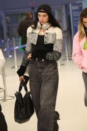 Dua Lipa at JFK Airport in New York 10/02/2022