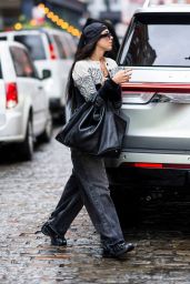 Dua Lipa at JFK Airport in New York 10/02/2022