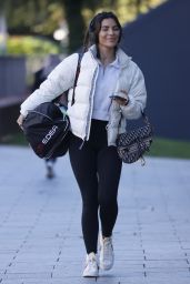 Ekin-Su Cülcüloğlu - Training for Dancing on Ice in London 10/18/2022