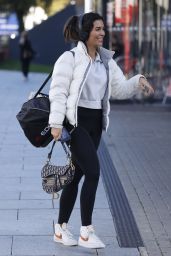 Ekin-Su Cülcüloğlu - Training for Dancing on Ice in London 10/18/2022