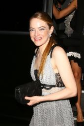 Emma Stone – Academy Museum Gala After Party in New York 10/15/2022