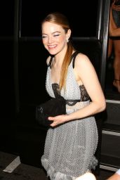 Emma Stone – Academy Museum Gala After Party in New York 10/15/2022