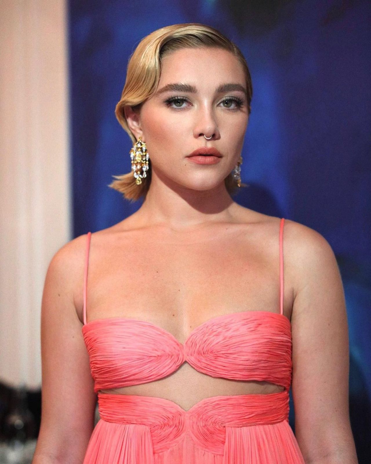 Florence Pugh Portrait For The Wonder Premiere At BFI London Film 