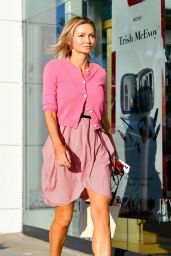 Gia Skova in Chic Pink Outfit 10/11/2022