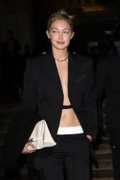 Gigi Hadid - Leaves Victoria Beckham’s After-Party for Her Fashion Show in Paris 09/30/2022