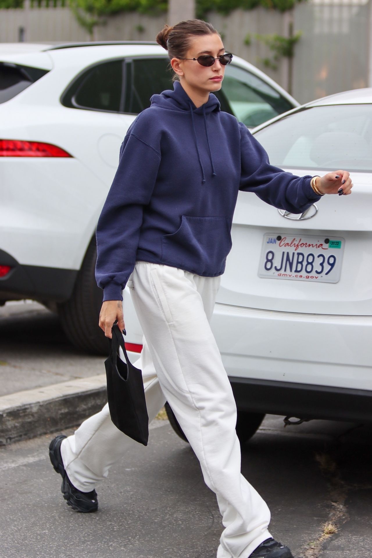 Hailey Rhode Bieber in Comfy Outfit - West Hollywood 10/11/2022