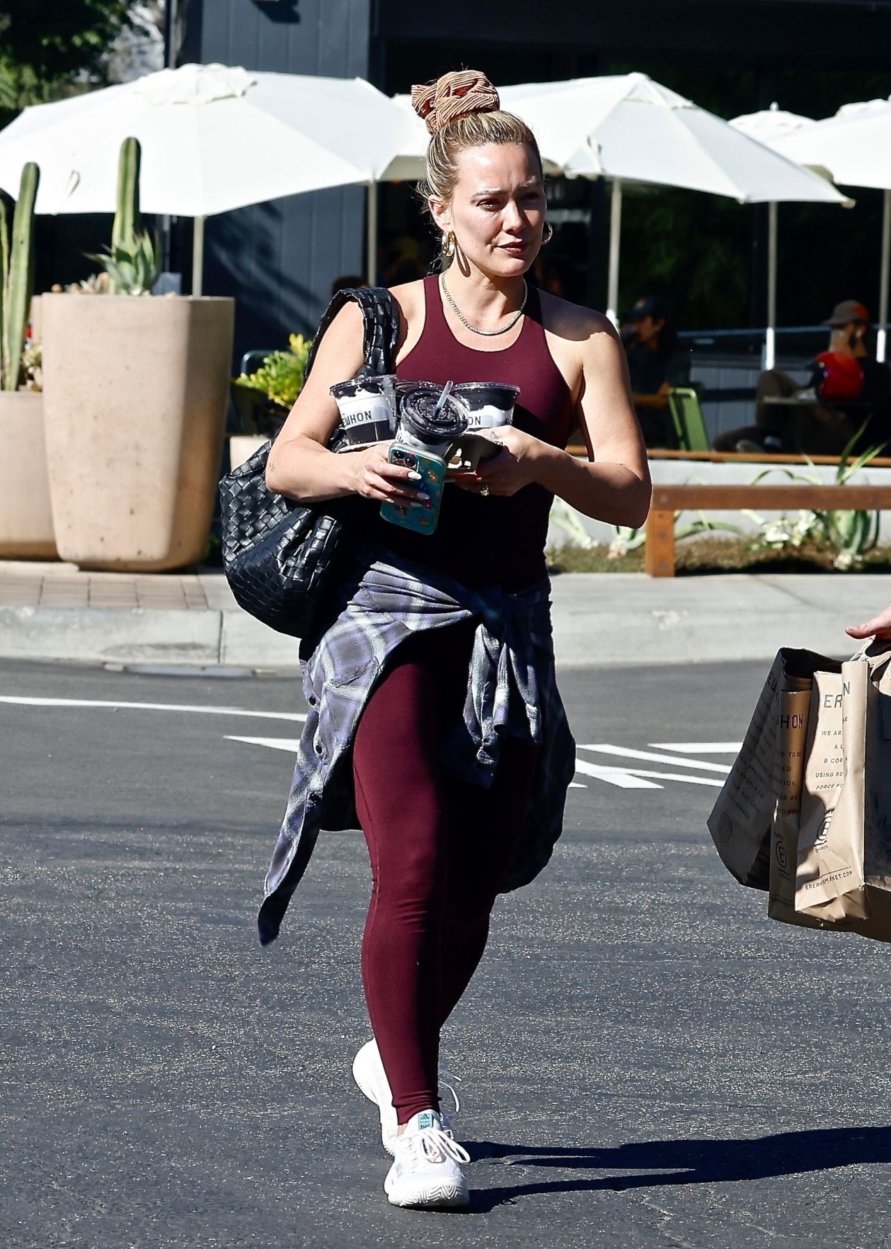 Hilary Duff at Erewhon Market in Studio City 10/30/2022 • CelebMafia